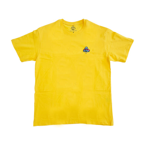 Stay Trippy Funguy Tee - Yellow